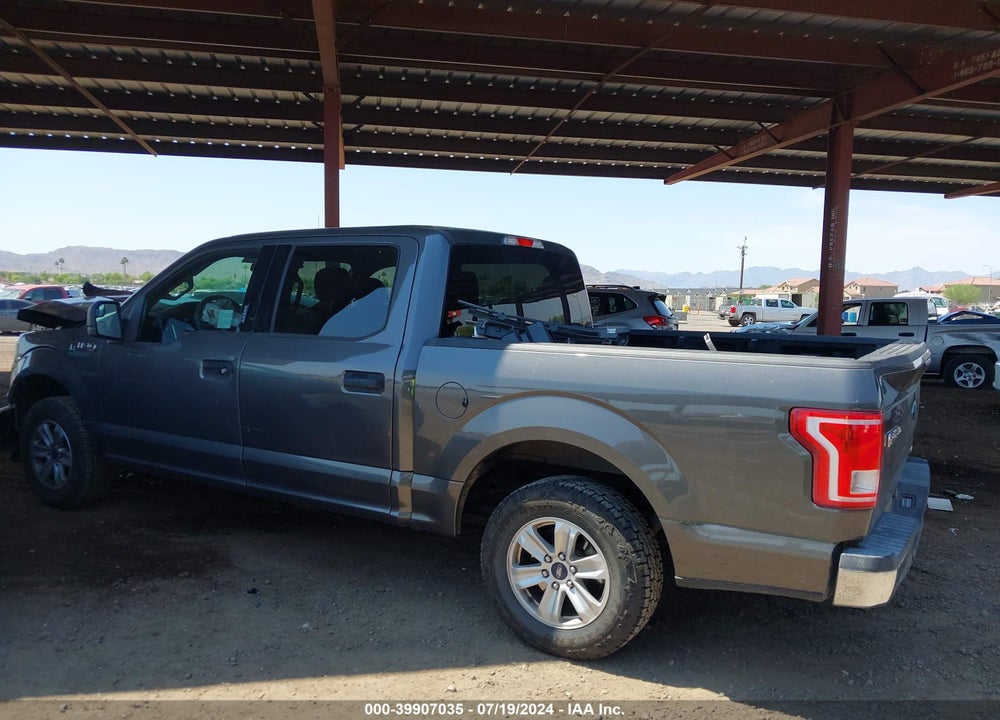 2016 FORD F-150 XLT VIN: 1FTEW1C84GKD01994