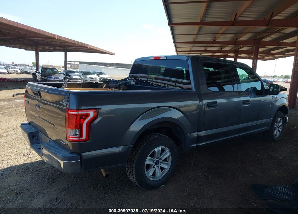 2016 FORD F-150 XLT VIN: 1FTEW1C84GKD01994