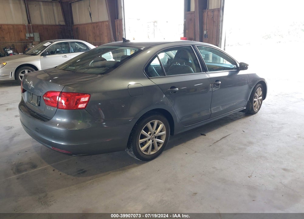 2012 VOLKSWAGEN JETTA 2.5L SE VIN: 3VWDP7AJ6CM368078