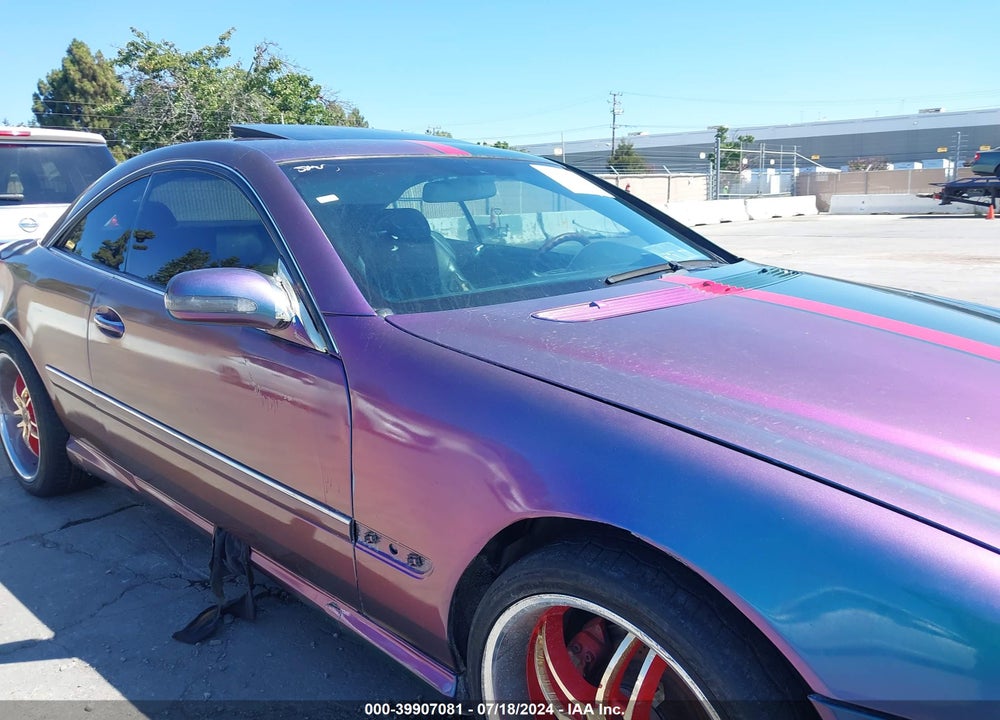 2000 MERCEDES-BENZ CL 500 VIN: WDBPJ75JXYA004423