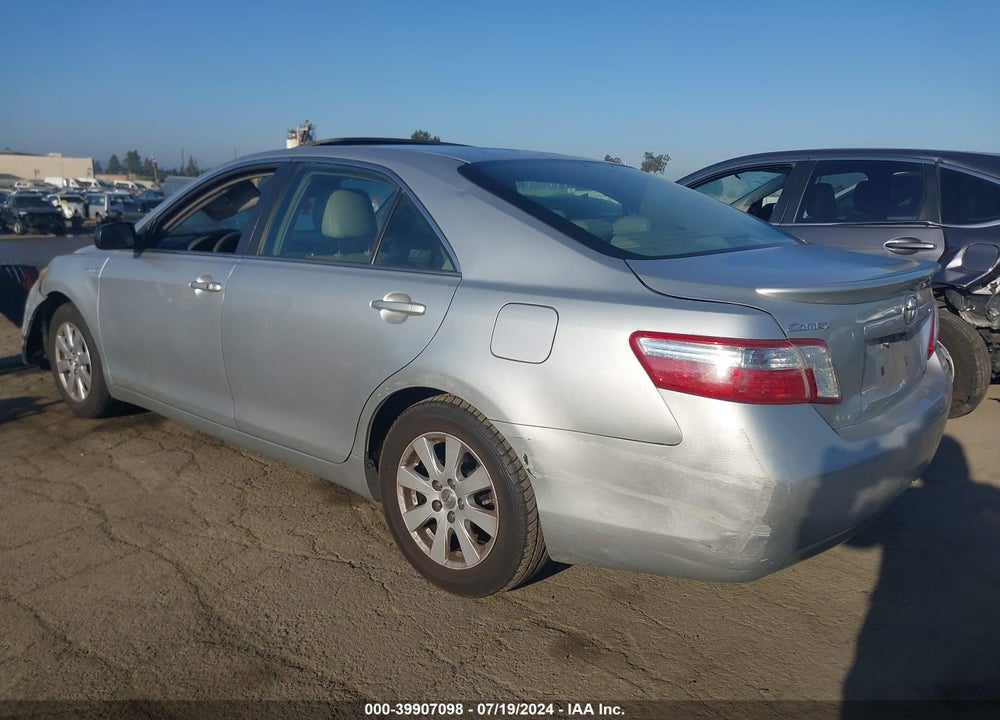 2007 TOYOTA CAMRY HYBRID VIN: JTNBB46K873029351