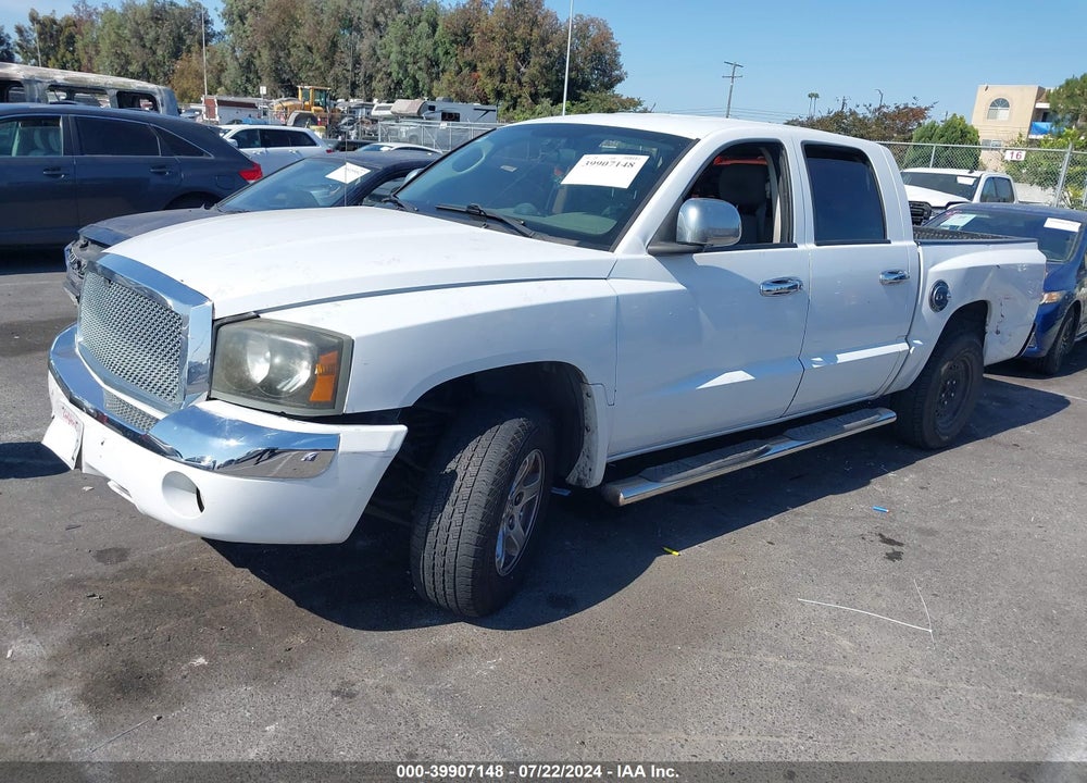 2006 DODGE DAKOTA SLT VIN: 1D7HE48N56S588802