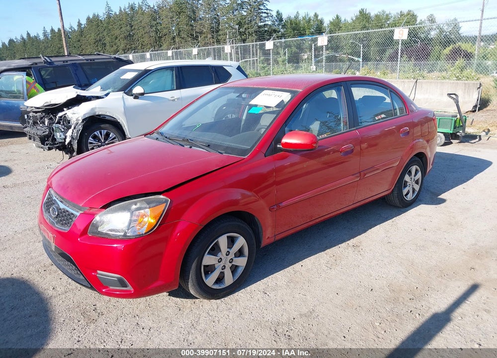 2011 KIA RIO LX VIN: KNADH4A36B6960303
