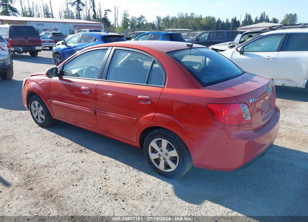 2011 KIA RIO LX VIN: KNADH4A36B6960303