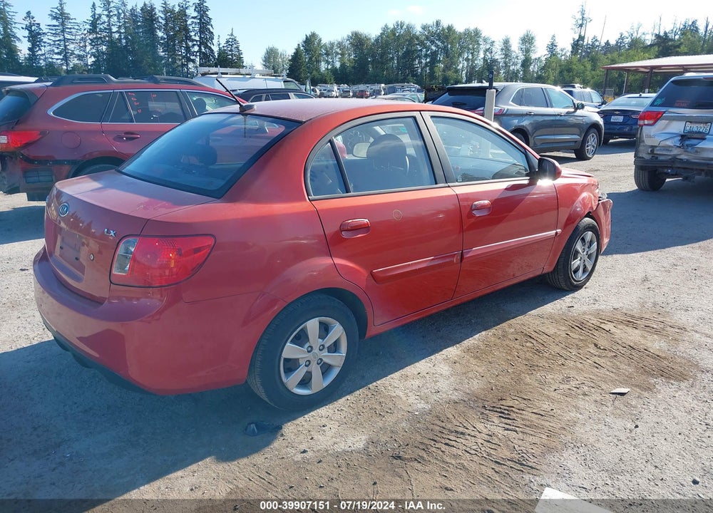 2011 KIA RIO LX VIN: KNADH4A36B6960303
