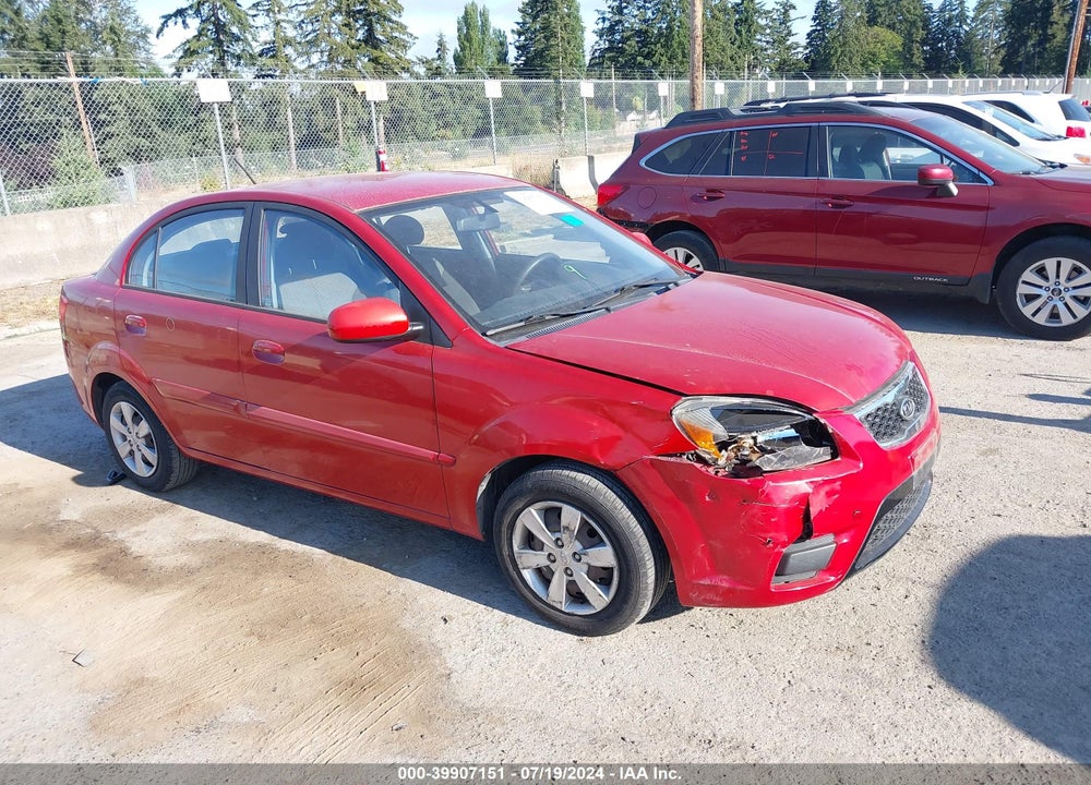 2011 KIA RIO LX VIN: KNADH4A36B6960303