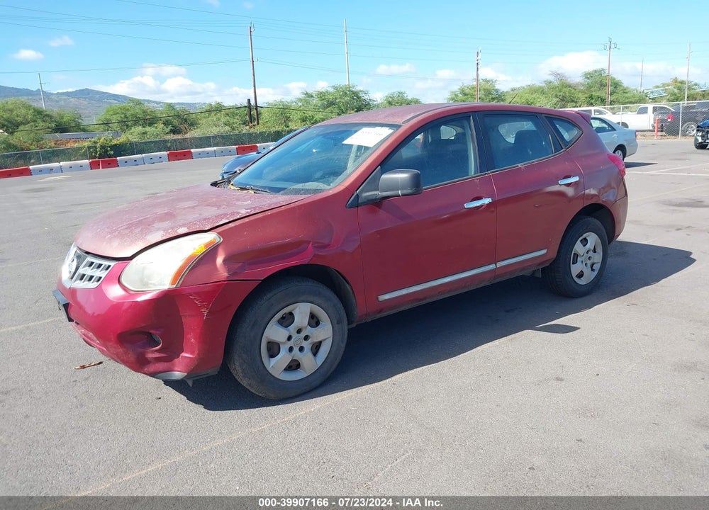 2013 NISSAN ROGUE S VIN: JN8AS5MV6DW119583