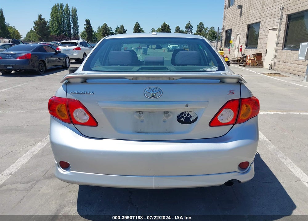 2010 TOYOTA COROLLA S VIN: 2T1BU4EE6AC503192
