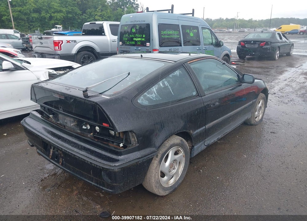 1991 HONDA CIVIC CRX SI/CRX SE VIN: JHMED9366MS013777