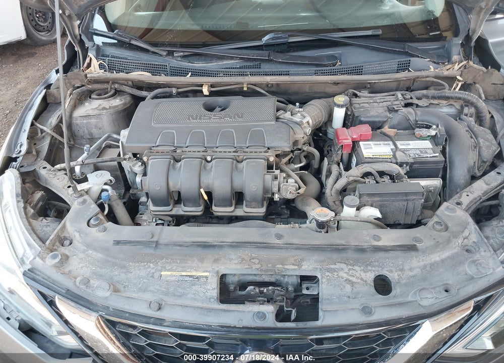 2016 NISSAN SENTRA S VIN: 3N1AB7AP3GY222277