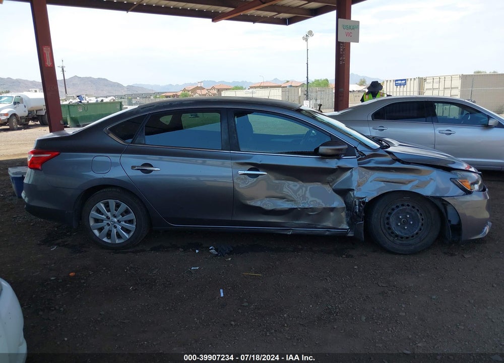 2016 NISSAN SENTRA S VIN: 3N1AB7AP3GY222277