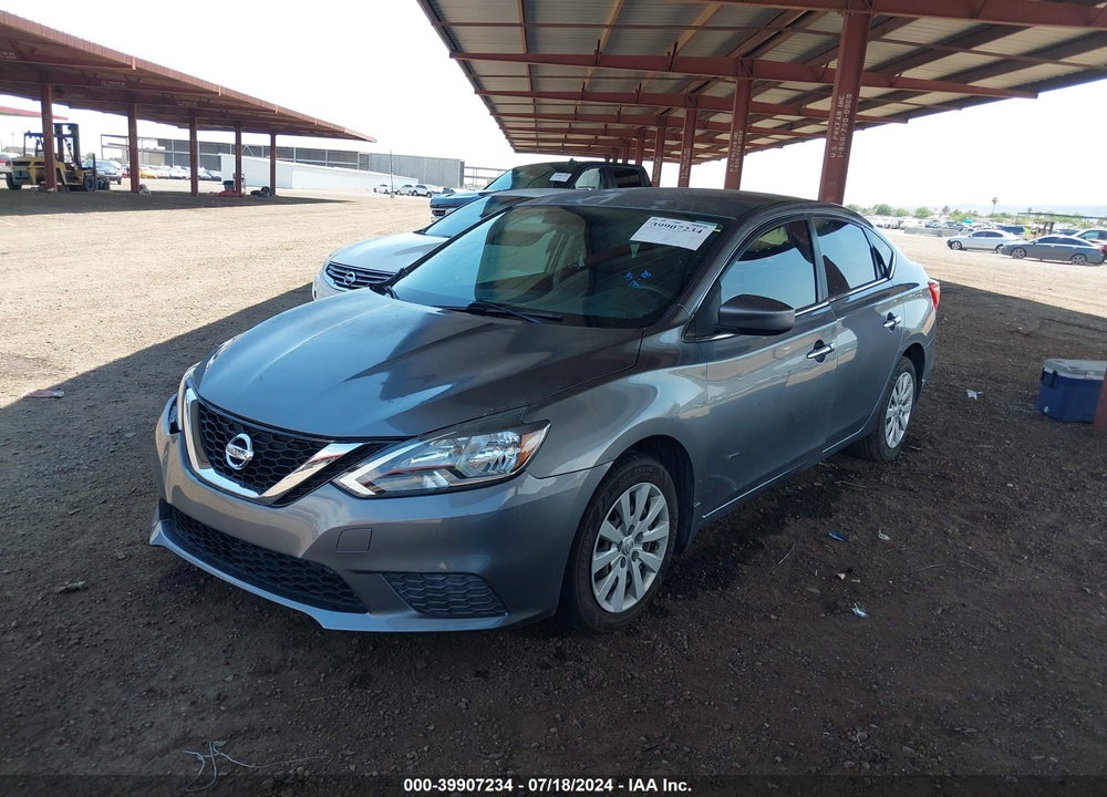 2016 NISSAN SENTRA S VIN: 3N1AB7AP3GY222277