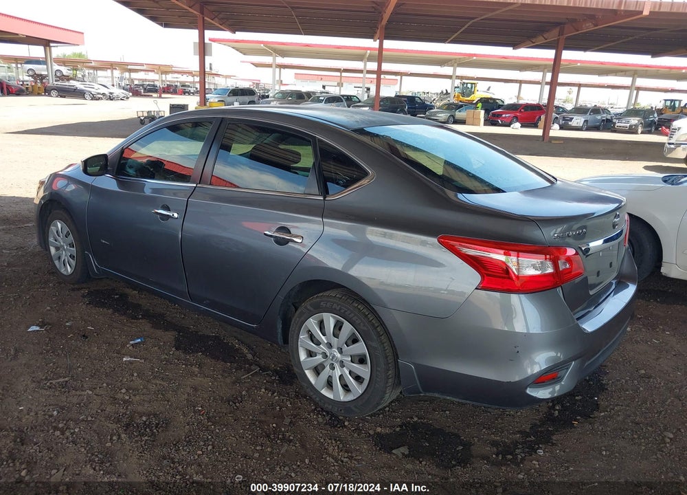 2016 NISSAN SENTRA S VIN: 3N1AB7AP3GY222277