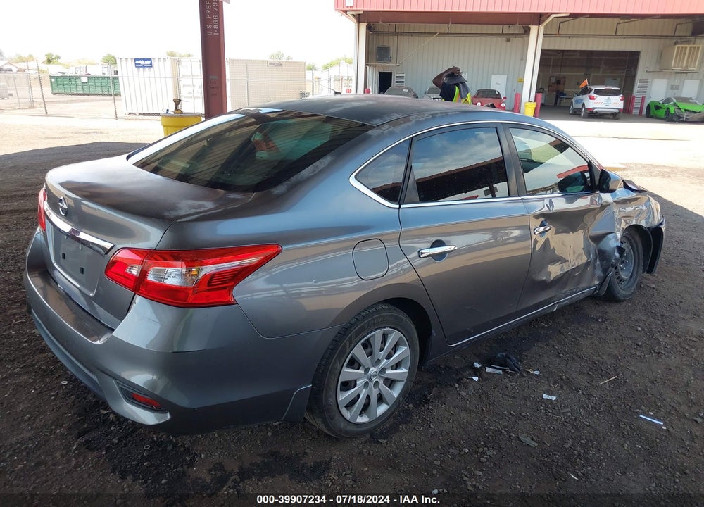 2016 NISSAN SENTRA S VIN: 3N1AB7AP3GY222277