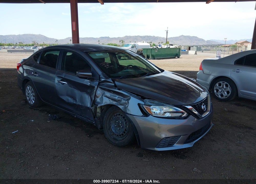 2016 NISSAN SENTRA S VIN: 3N1AB7AP3GY222277