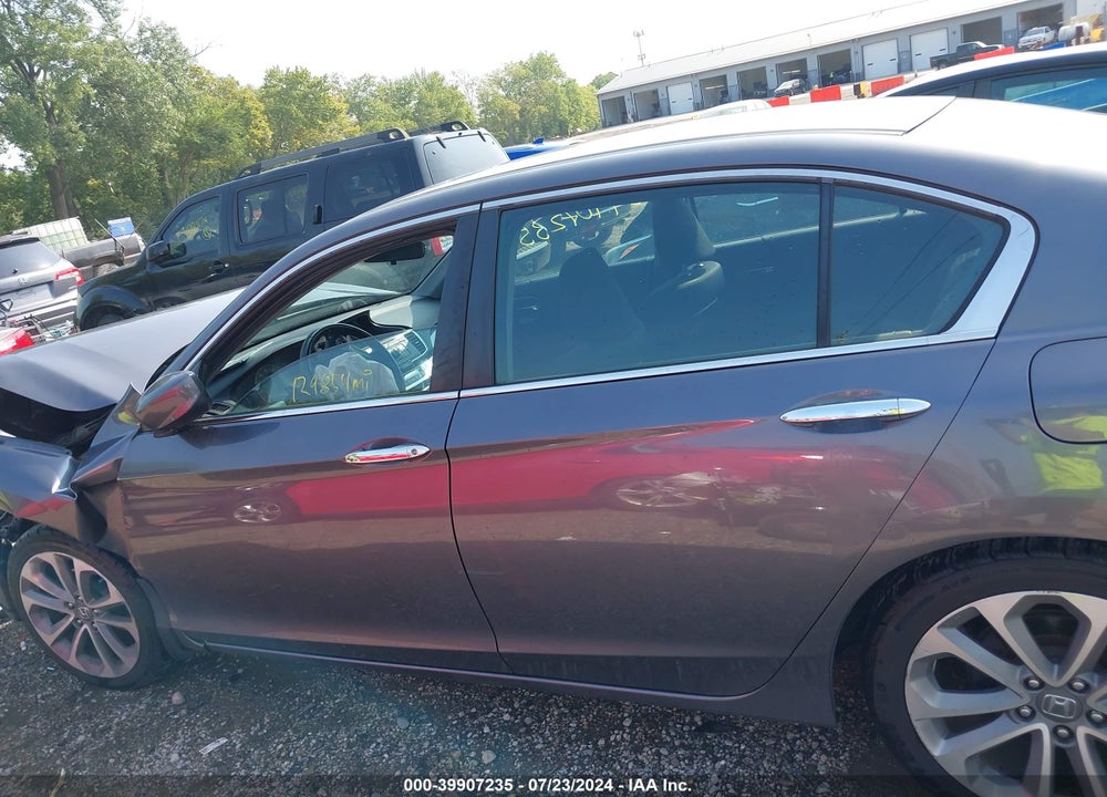 2014 HONDA ACCORD SPORT VIN: 1HGCR2F55EA078908