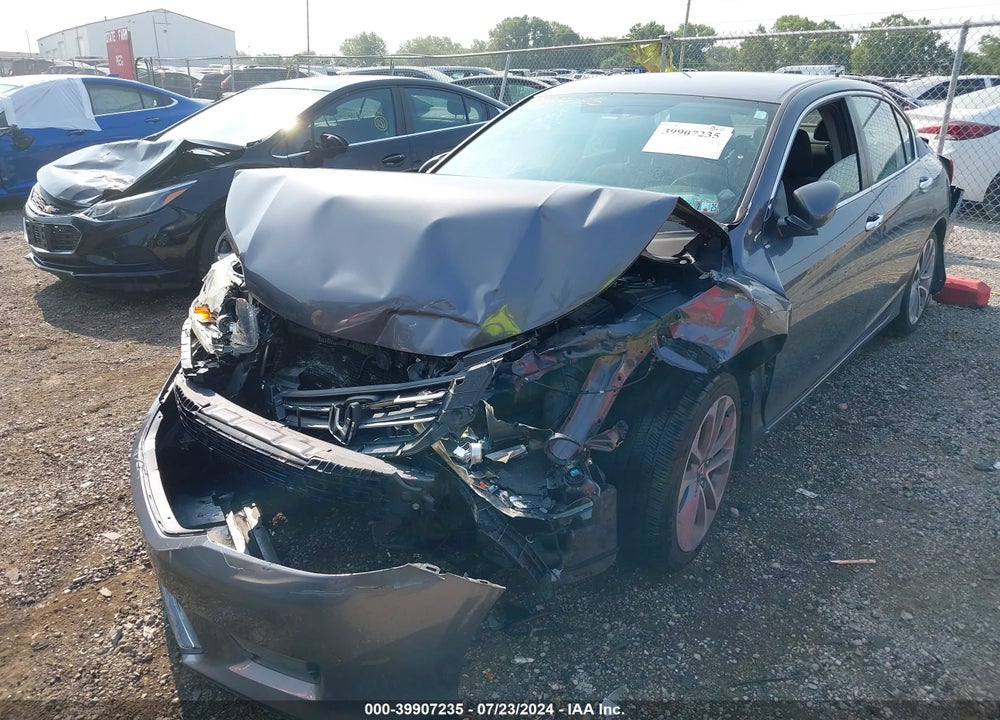2014 HONDA ACCORD SPORT VIN: 1HGCR2F55EA078908