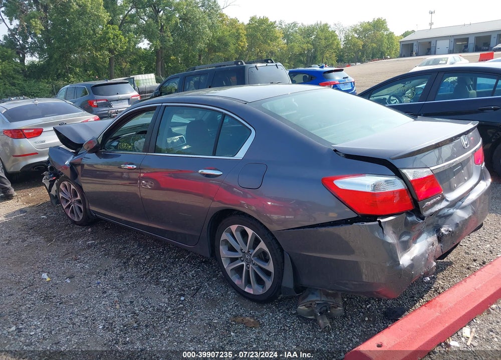 2014 HONDA ACCORD SPORT VIN: 1HGCR2F55EA078908