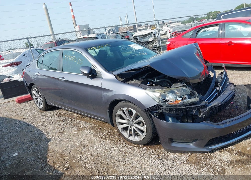 2014 HONDA ACCORD SPORT VIN: 1HGCR2F55EA078908