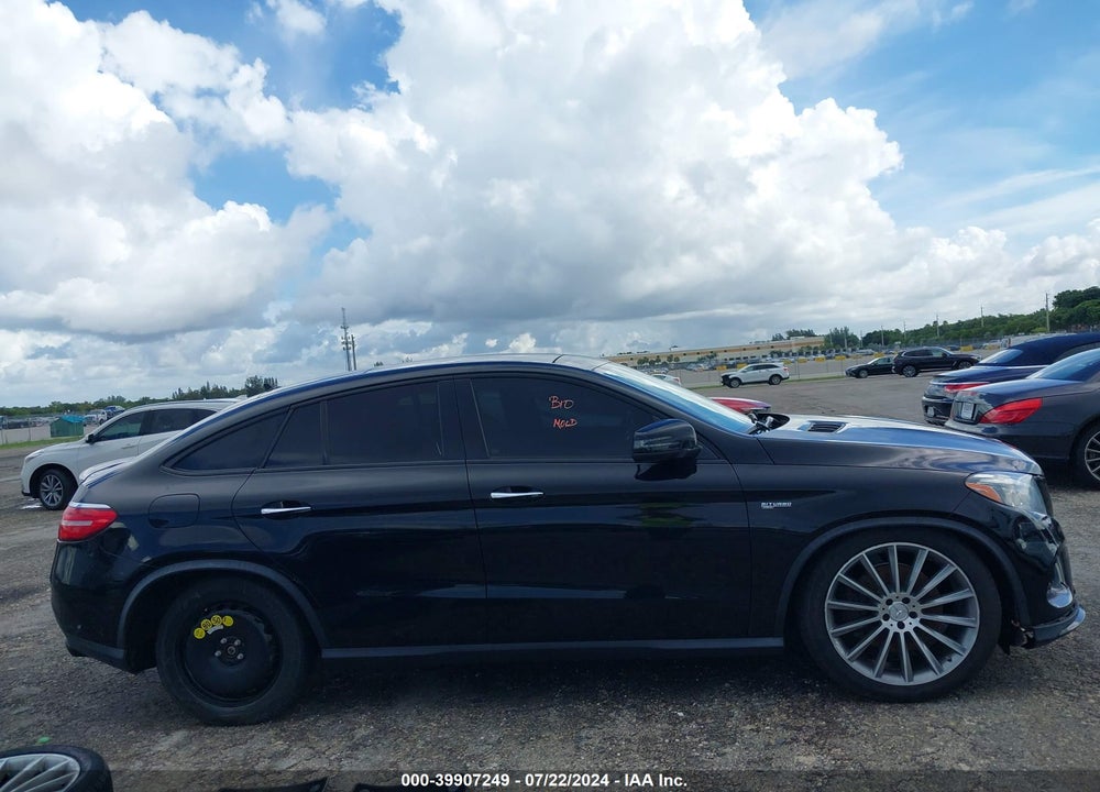 2018 MERCEDES-BENZ AMG GLE 43 COUPE 4MATIC VIN: 4JGED6EB7JA090651