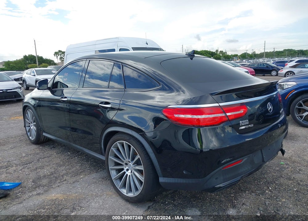 2018 MERCEDES-BENZ AMG GLE 43 COUPE 4MATIC VIN: 4JGED6EB7JA090651