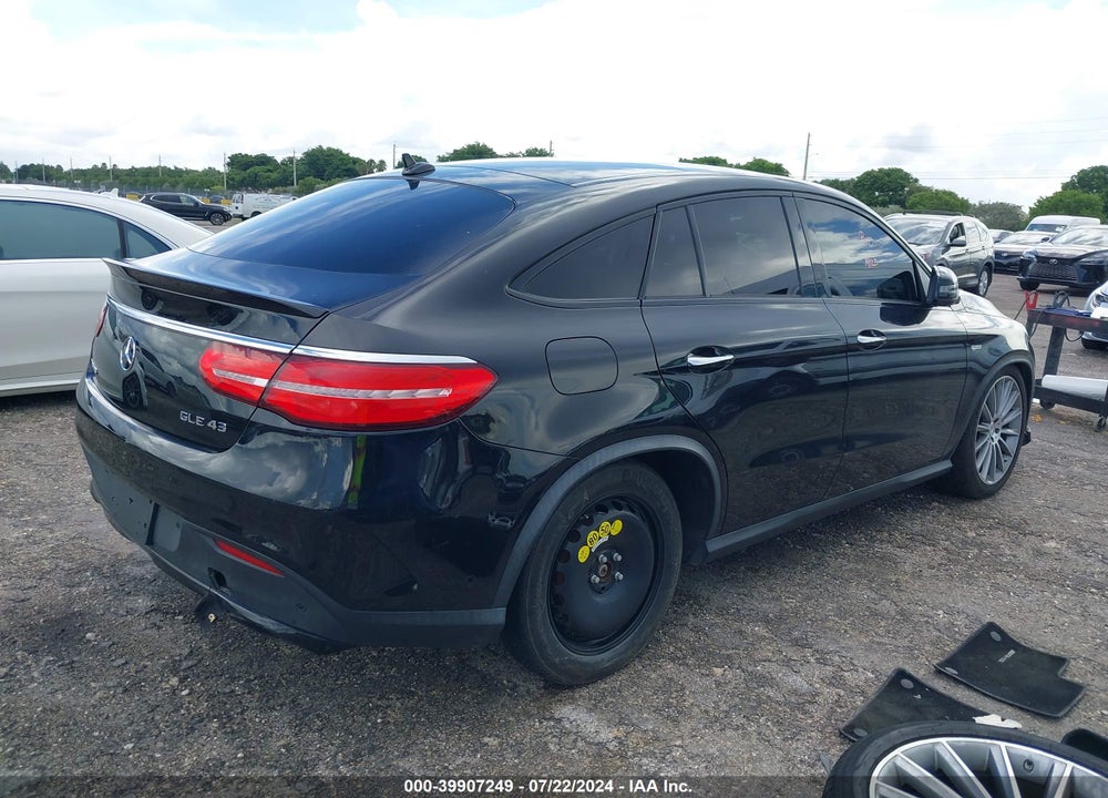 2018 MERCEDES-BENZ AMG GLE 43 COUPE 4MATIC VIN: 4JGED6EB7JA090651
