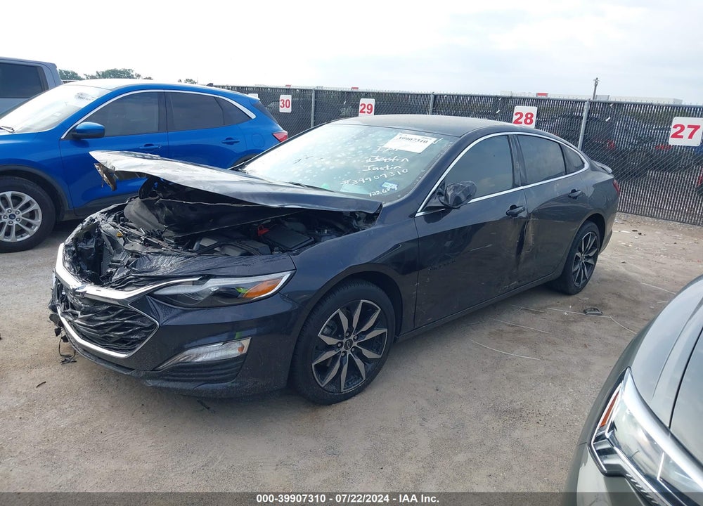 2022 CHEVROLET MALIBU FWD RS VIN: 1G1ZG5ST9NF208592