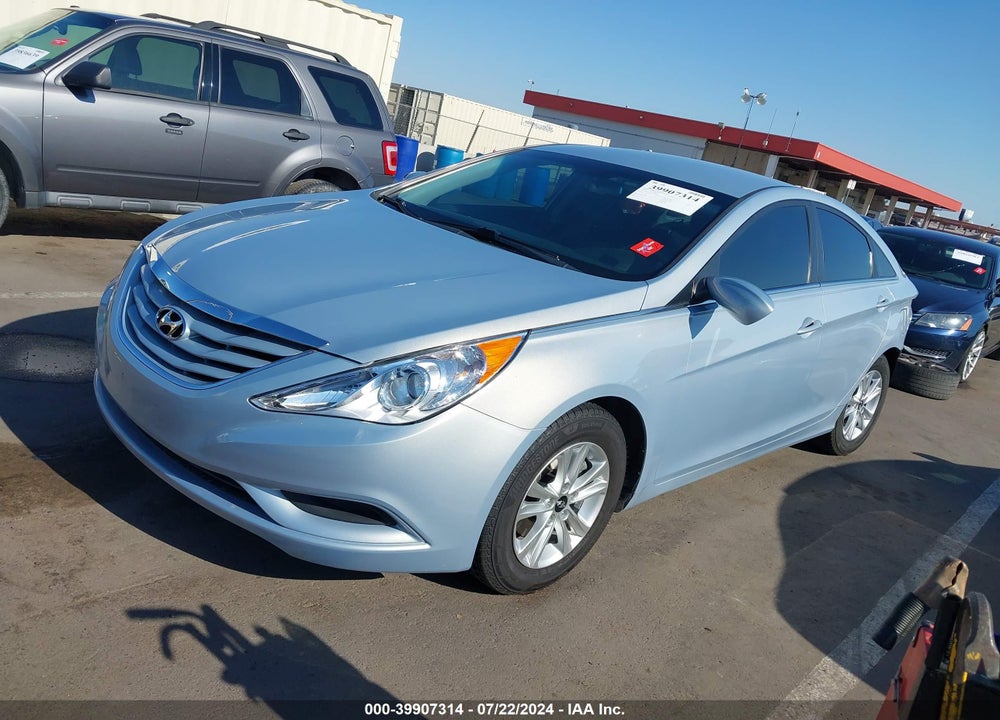 2012 HYUNDAI SONATA GLS VIN: 5NPEB4AC5CH473464