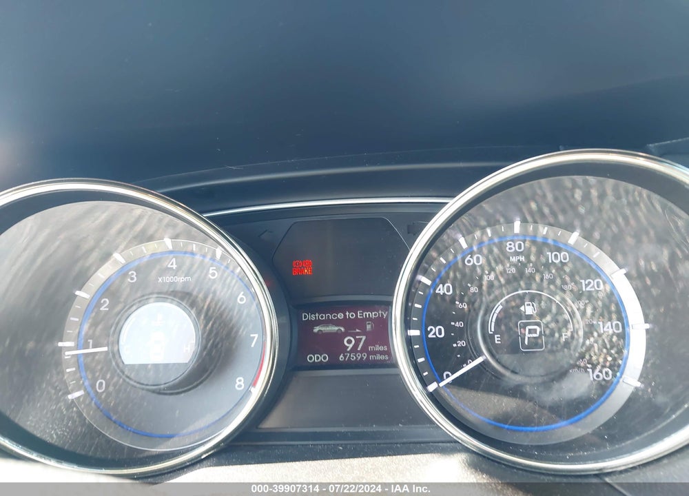 2012 HYUNDAI SONATA GLS VIN: 5NPEB4AC5CH473464