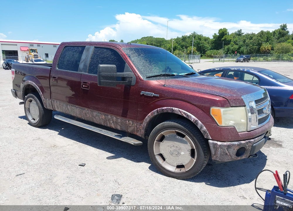 2009 FORD F-150 LARIAT VIN: 1FTPW14V19FA01404