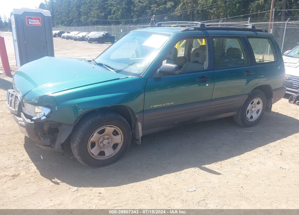 2001 SUBARU FORESTER L VIN: JF1SF63541G730882