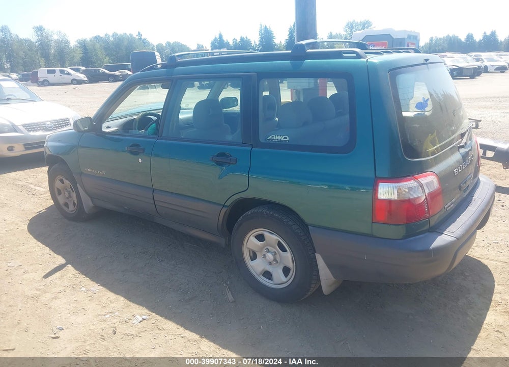 2001 SUBARU FORESTER L VIN: JF1SF63541G730882
