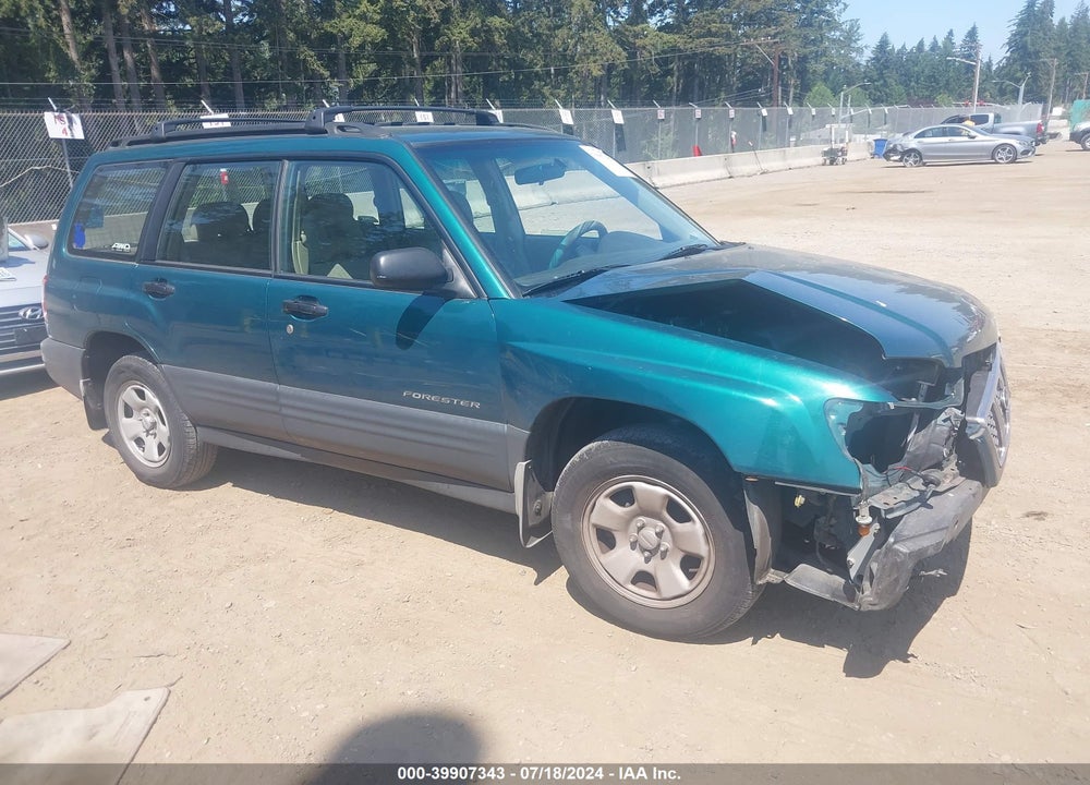 2001 SUBARU FORESTER L VIN: JF1SF63541G730882