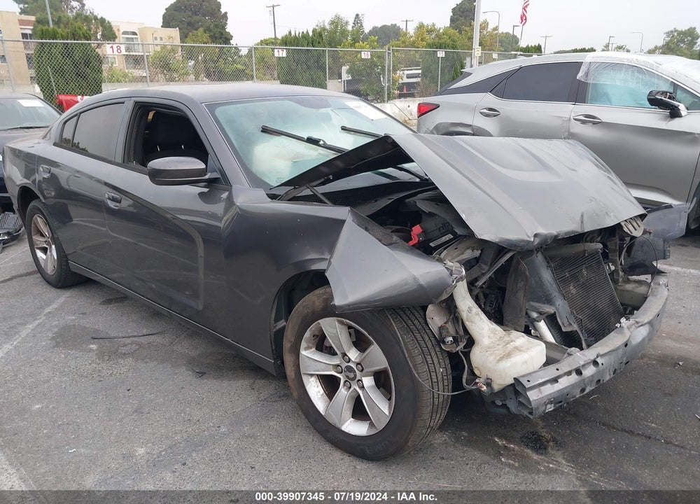 2013 DODGE CHARGER SE VIN: 2C3CDXBG5DH726575