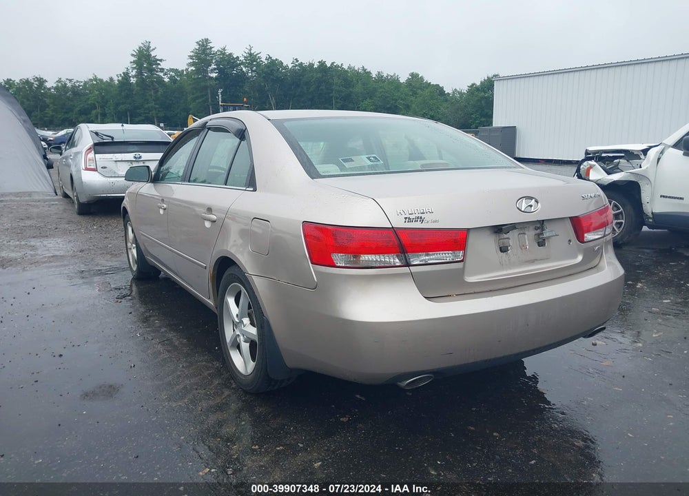 2007 HYUNDAI SONATA LIMITED/SE V6 VIN: 5NPEU46F67H207759