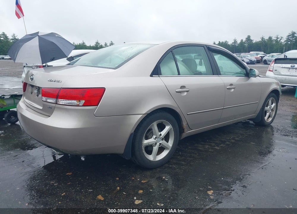 2007 HYUNDAI SONATA LIMITED/SE V6 VIN: 5NPEU46F67H207759