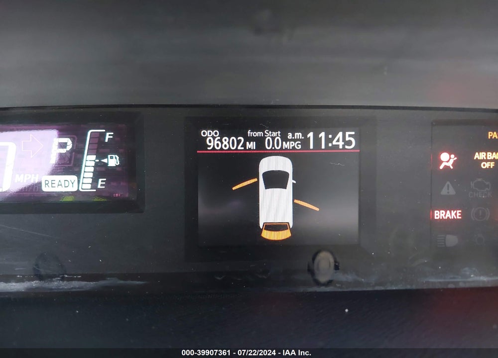 2014 TOYOTA PRIUS C ONE VIN: JTDKDTB34E1574429