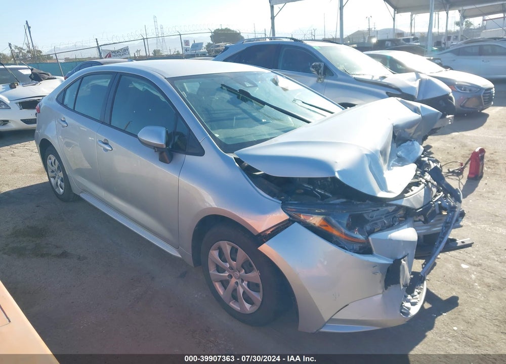 2020 TOYOTA COROLLA LE VIN: JTDEPRAE9LJ028944