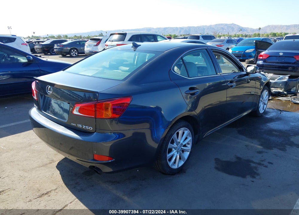 2009 LEXUS IS 250 VIN: JTHCK262195031848