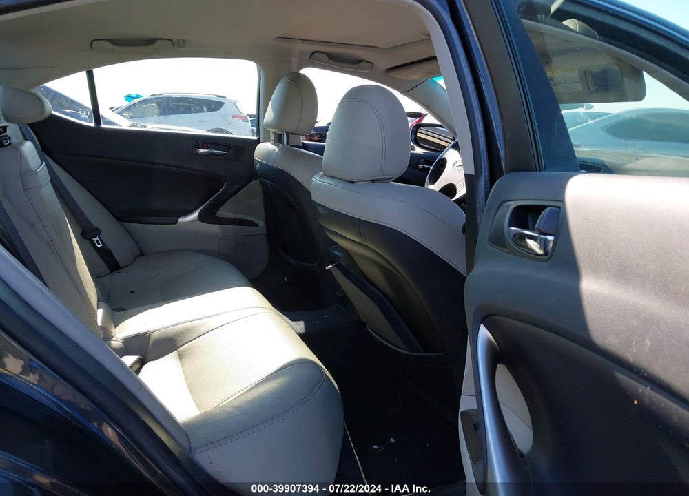 2009 LEXUS IS 250 VIN: JTHCK262195031848