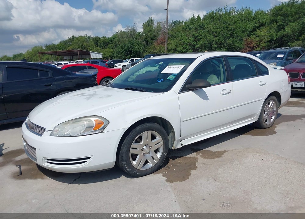 2012 CHEVROLET IMPALA LT VIN: 2G1WG5E30C1222707