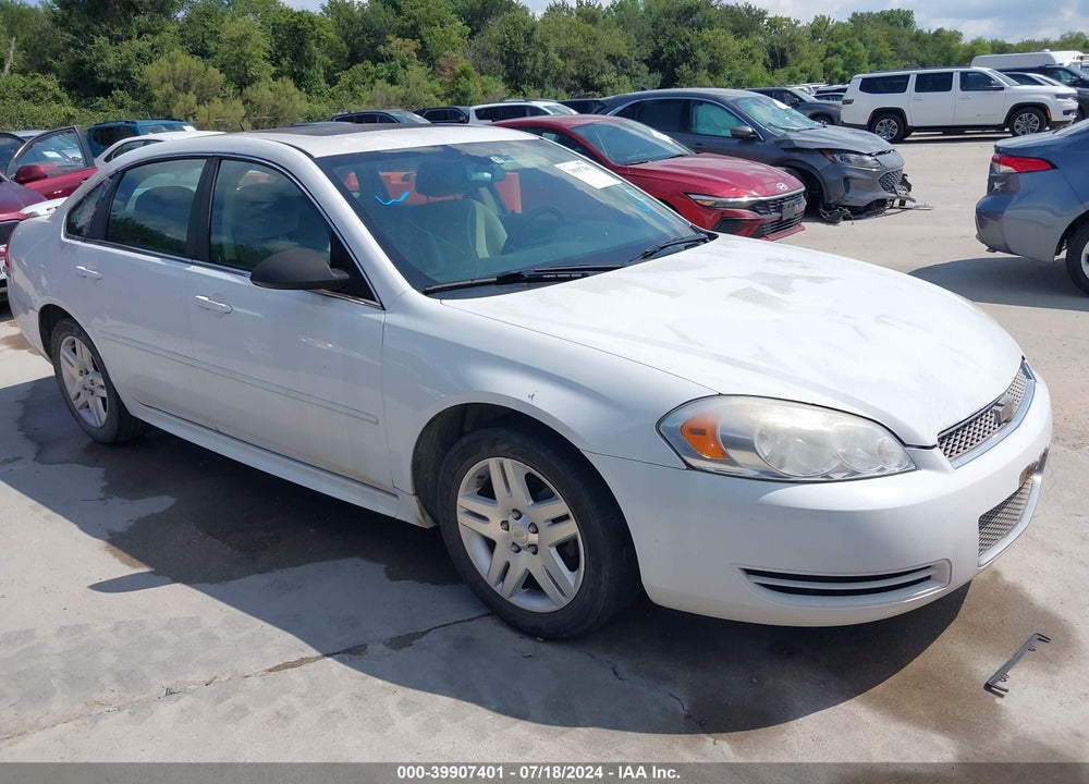 2012 CHEVROLET IMPALA LT VIN: 2G1WG5E30C1222707