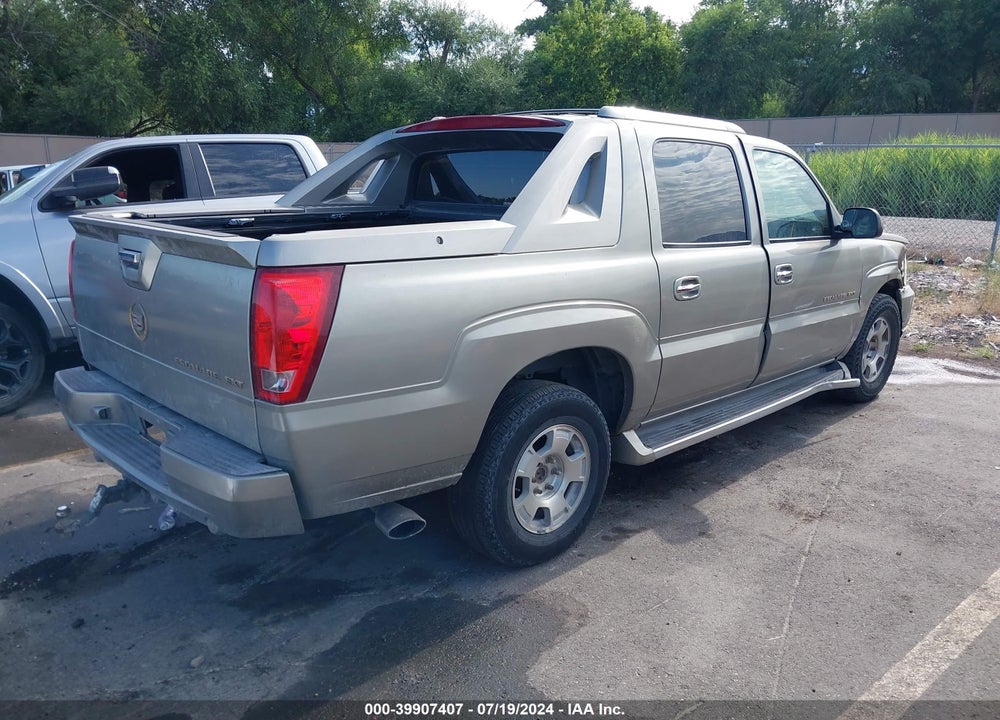 2002 CADILLAC ESCALADE EXT STANDARD VIN: 3GYEK63N32G255275