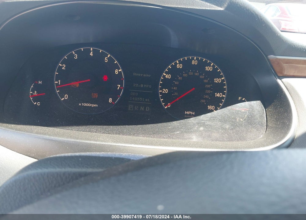 2007 HYUNDAI AZERA LIMITED/SE VIN: KMHFC46F27A153743