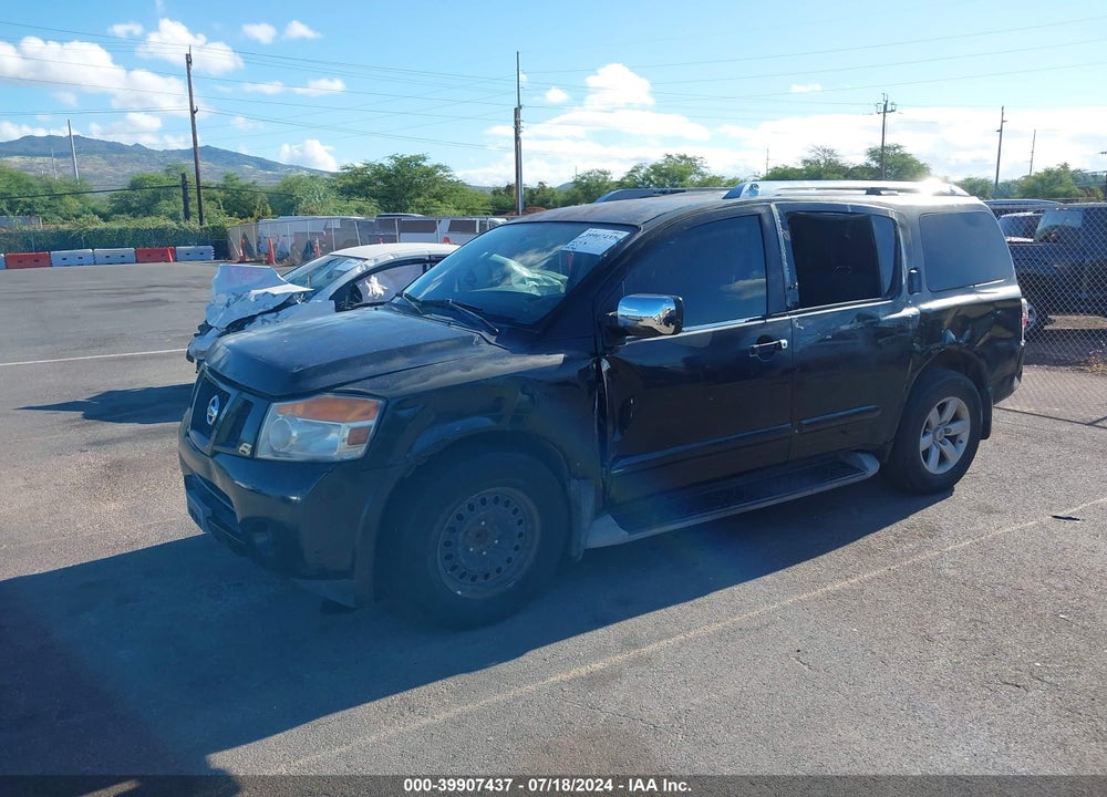 2011 NISSAN ARMADA SV VIN: 5N1AA0ND3BN605886