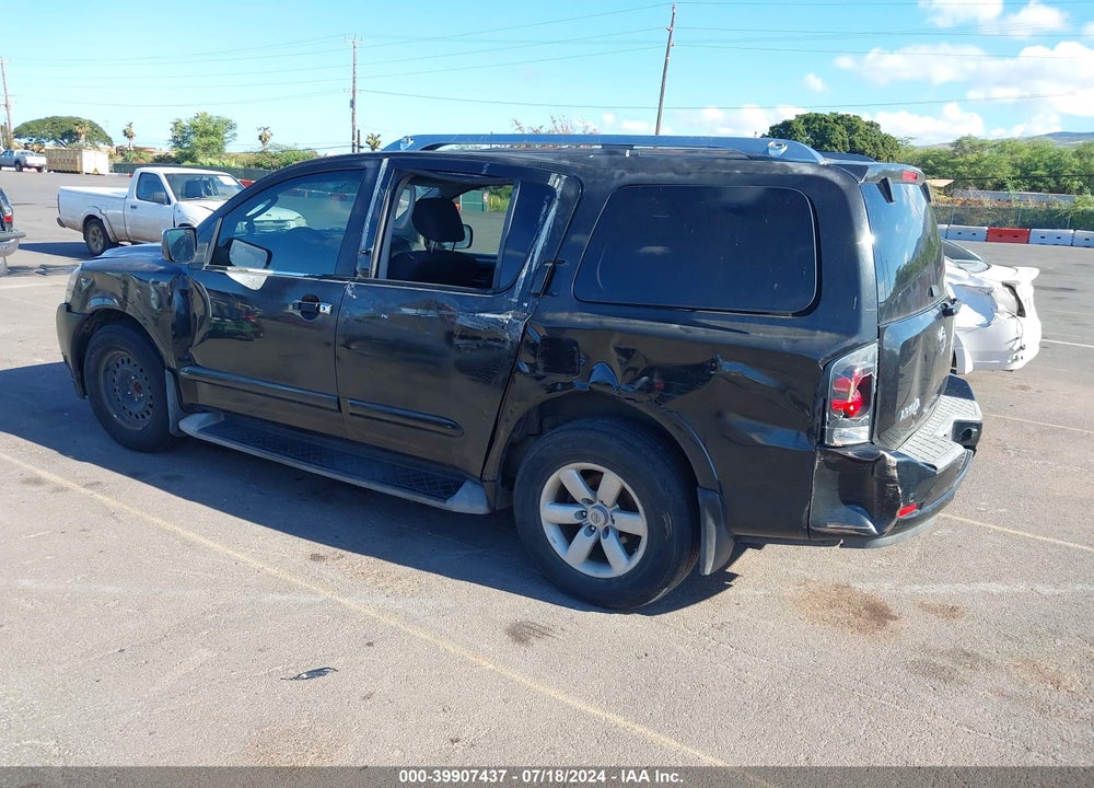 2011 NISSAN ARMADA SV VIN: 5N1AA0ND3BN605886