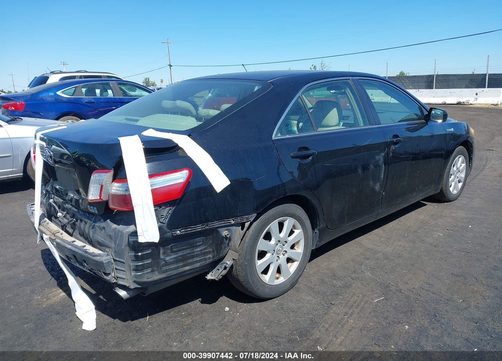 2007 TOYOTA CAMRY HYBRID VIN: JTNBB46K073043907
