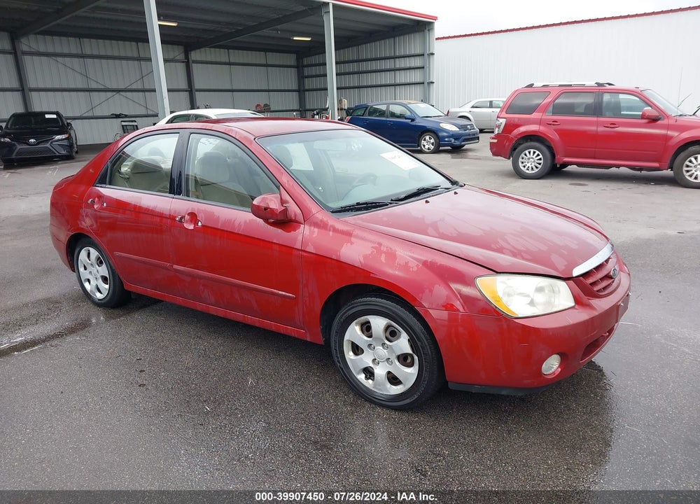 2005 KIA SPECTRA EX/LX/SX VIN: KNAFE121355188639