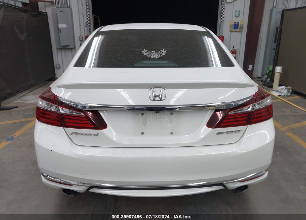2016 HONDA ACCORD SPORT VIN: 1HGCR2F51GA024136