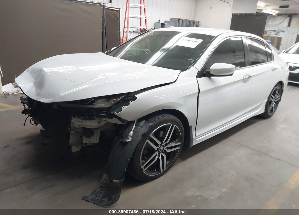 2016 HONDA ACCORD SPORT VIN: 1HGCR2F51GA024136